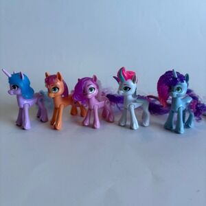 My Little Pony G5 Make‎ Your Mark Figures Unicorn Lot 5 Piece Collection MLP